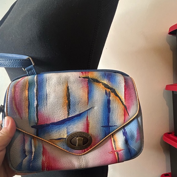 Anuschka leather crossbody - Picture 2 of 12